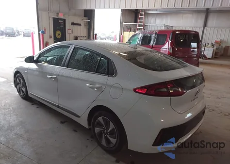 2019 Hyundai Ioniq Hybrid Sel z USA, uszkodzony, nr VIN KMHC75LC5KU111145